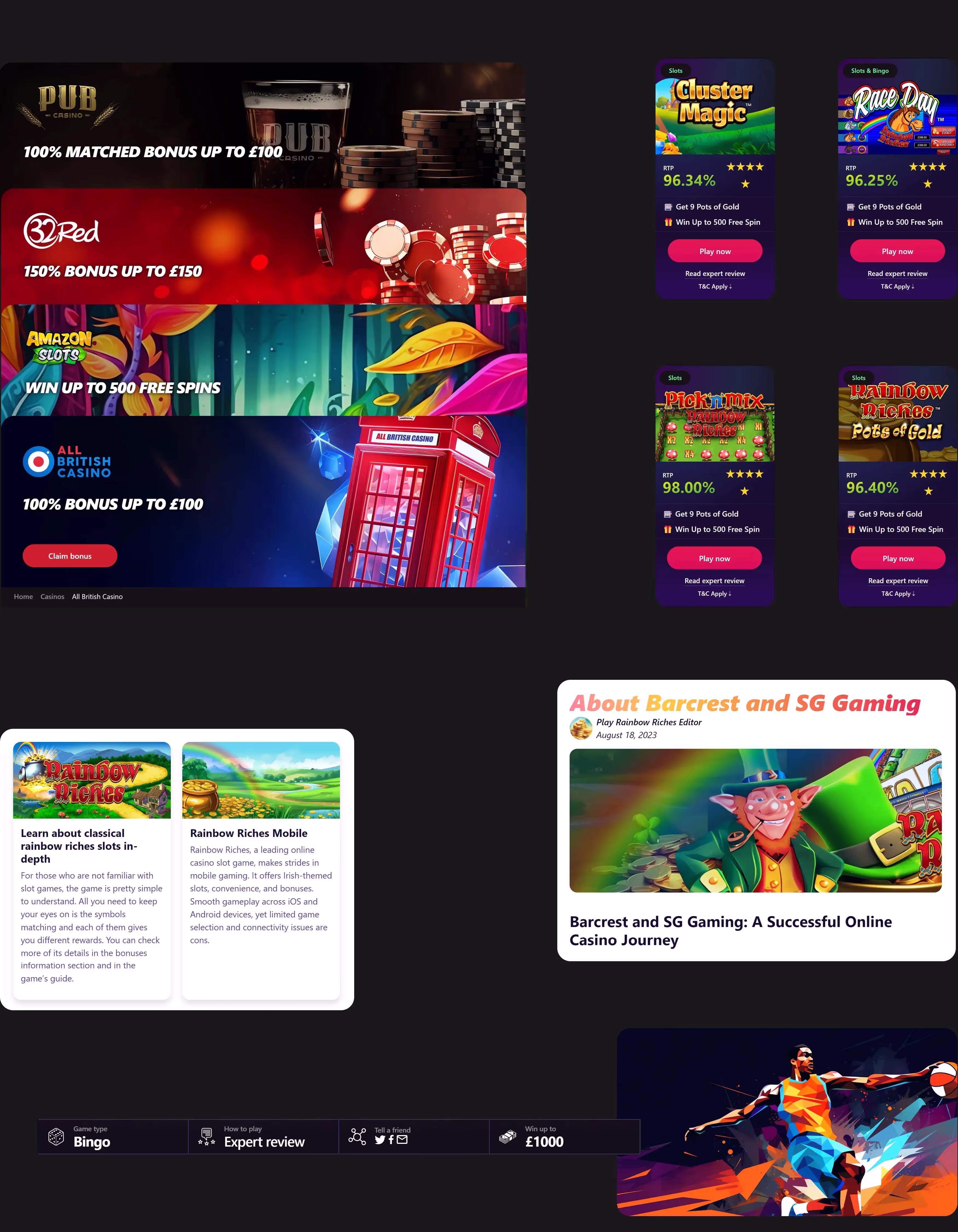 Rainbow Riches Casinos