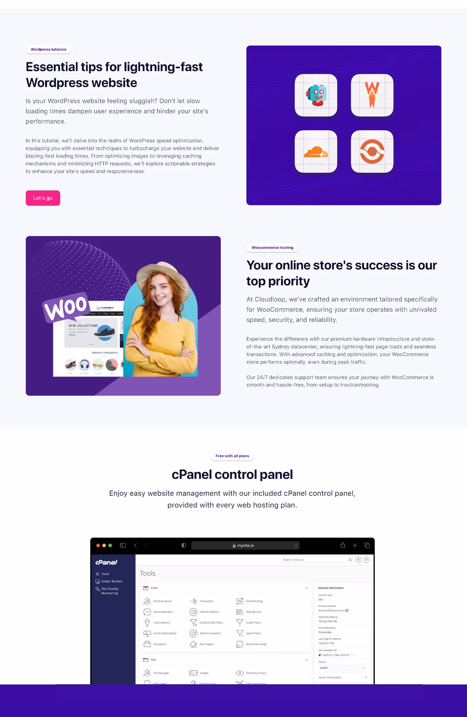 CloudLoop Web Hosting