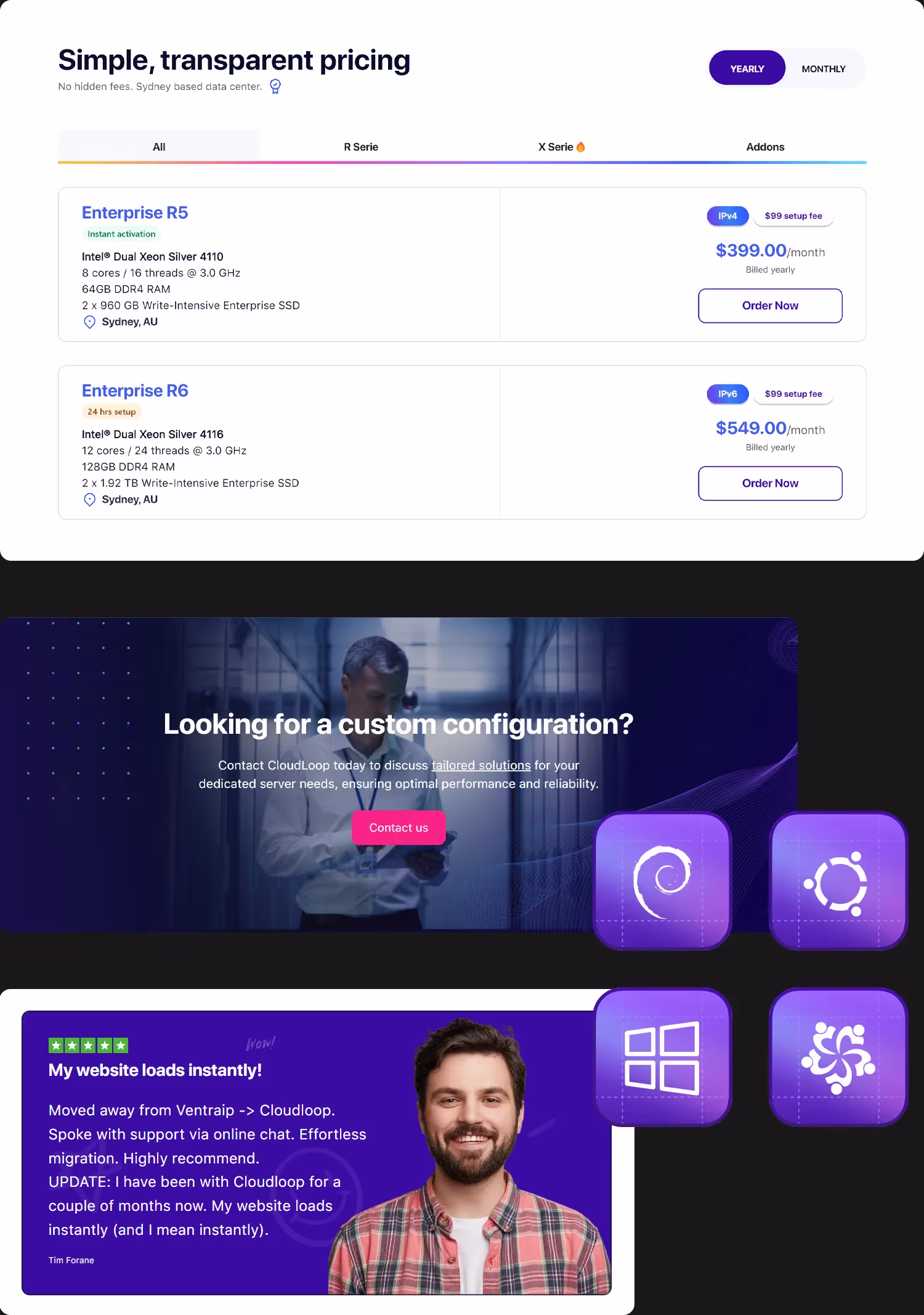 CloudLoop Web Hosting