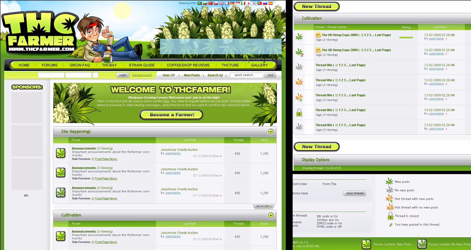 Forum themes
