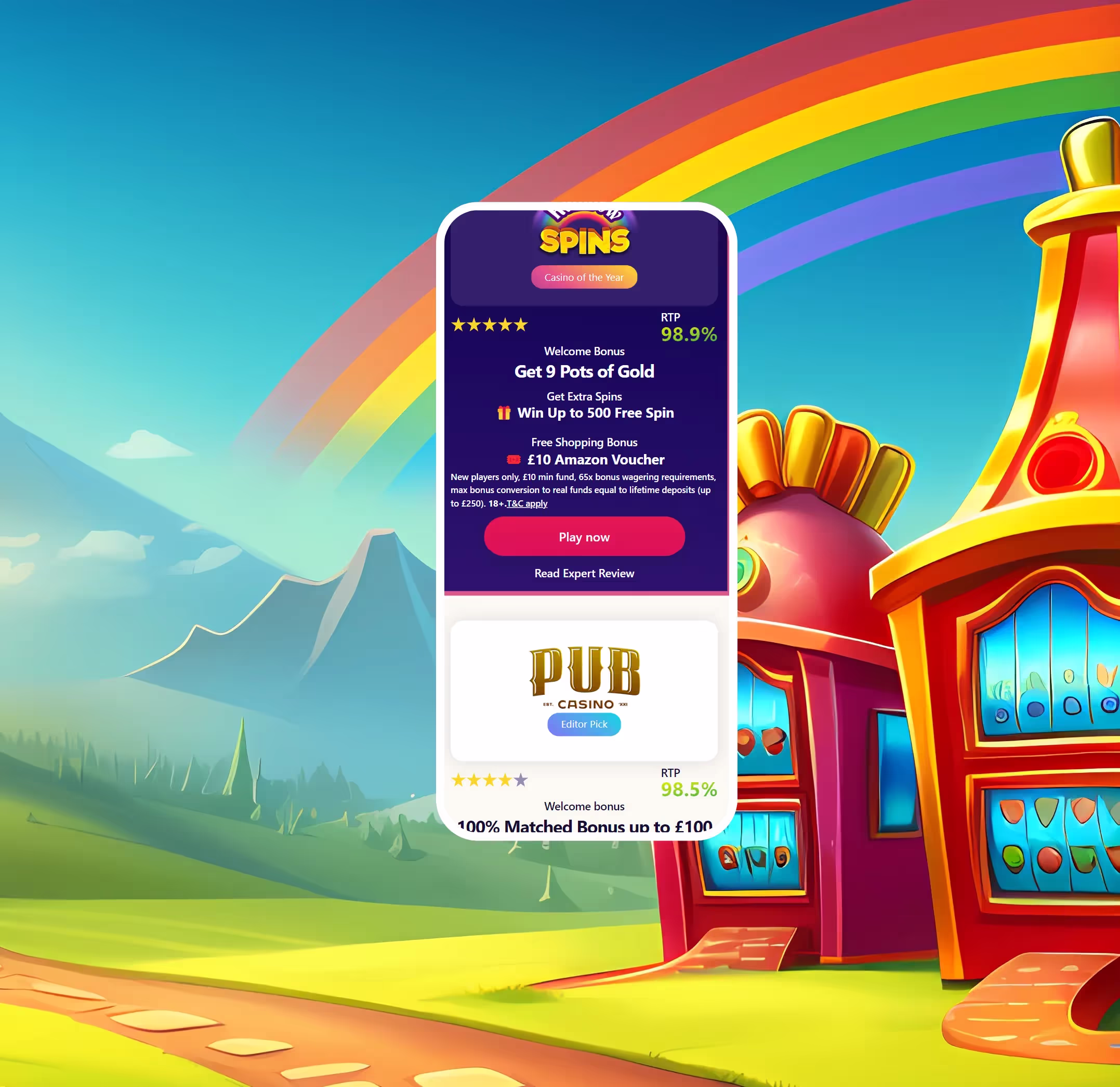 Rainbow Riches Casinos