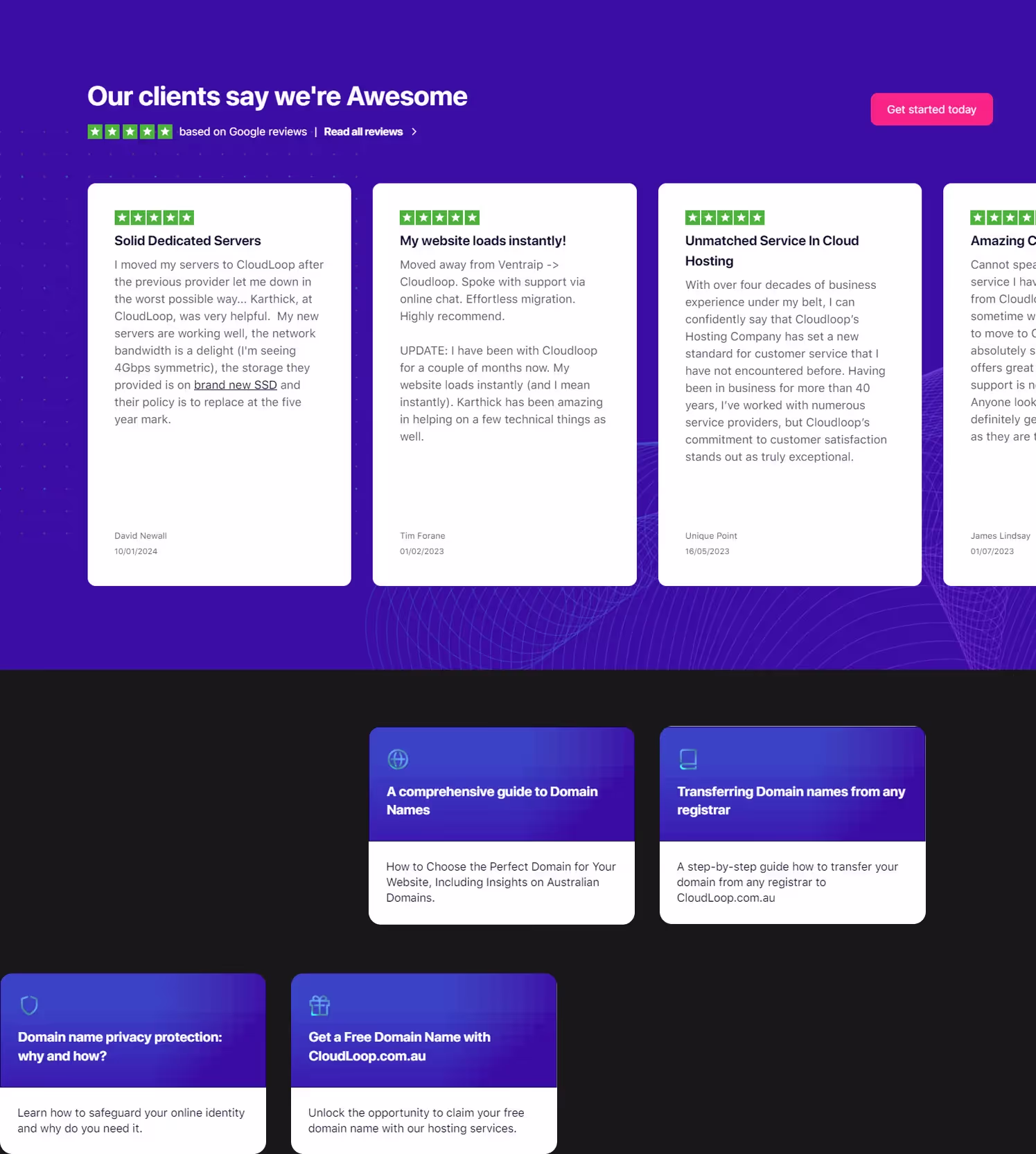 CloudLoop Web Hosting